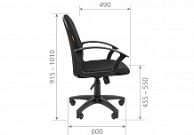 Фото Кресло офисное CHAIRMAN 681, топ-ган, ткань ()