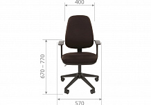 Фото Кресло офисное CHAIRMAN 661, механизм anyfix, ткань  ()